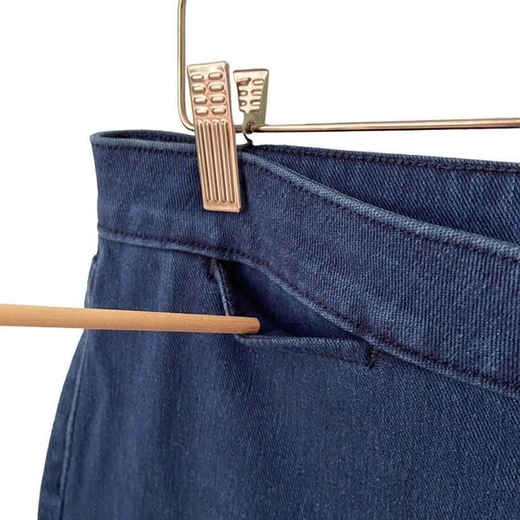 L’AGENCE Luxe Lounge Yasmeen High Rise Skinny Legging in River Blue Size 34 - Picture 9 of 10